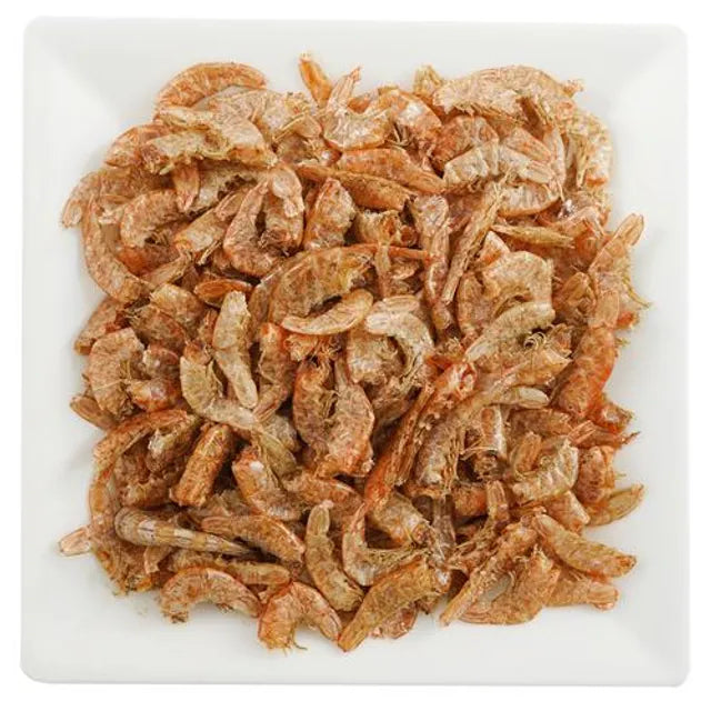 Dry prawns cleaned (Ready to use). Ilok Premium Dry Fish