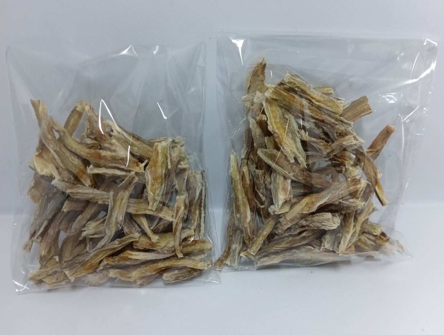 Dry Bombay Ducks Cleaned and Chopped (Ready to use). Ilok Premium Dry Fish.