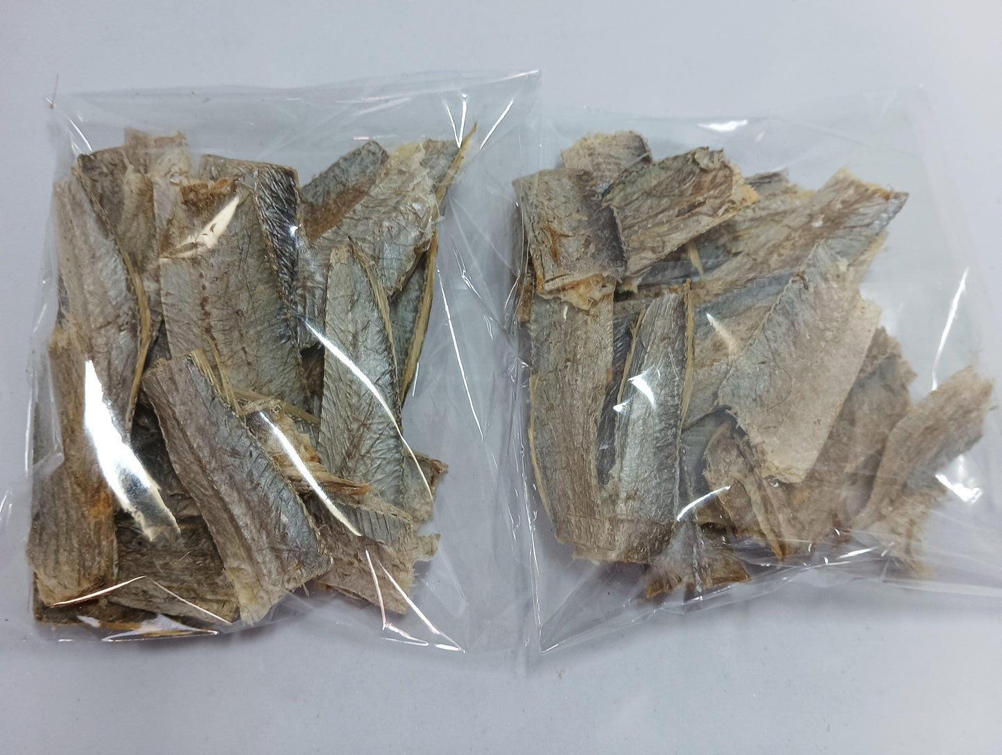 Dry Ribbon Fish Cleaned and Chopped (ready to use). Ilok Premium Dry Fish